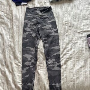 Grey Camouflage Leggings